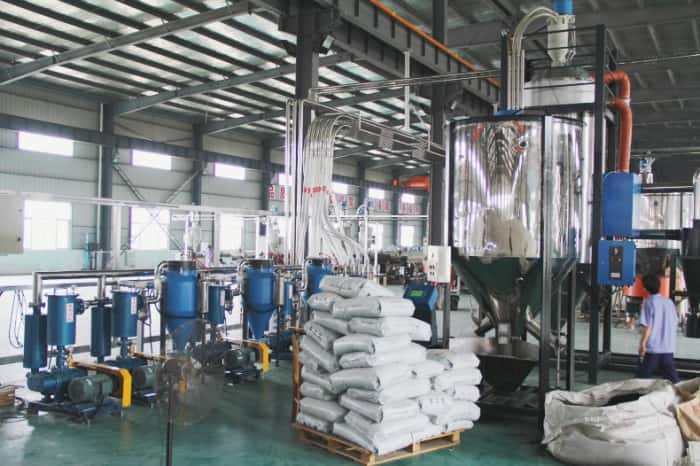 PE管材生产效率提升方案：集中除湿干燥与供料系统应用案例