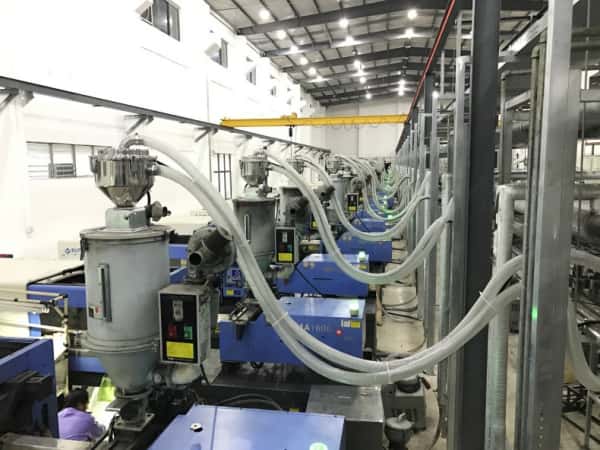 36台注塑机年省220万！大型注塑厂中央集中供料系统升级实战案例